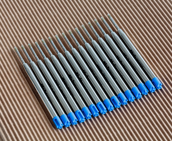 Ballpoint Pen Refill Cartridge Size Guide
